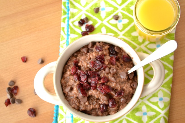 Delicious Instant Pot Recipes: Chocolate Oatmeal